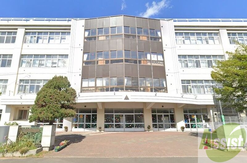 中学校　札幌市立中の島中学校（中学校）まで1038m