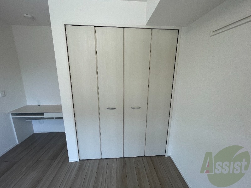 収納　ここに収納があります。収納があると部屋が広く使えます。