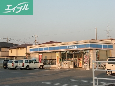 コンビニ　ローソン岡山平野店（コンビニ）まで450m