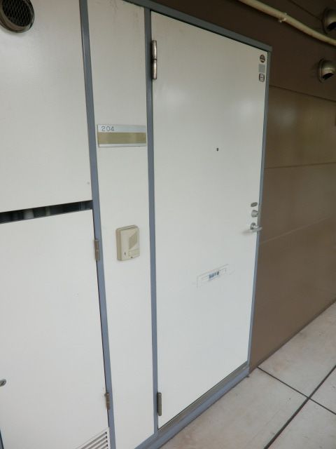 セキュリティ　インターホン付きです