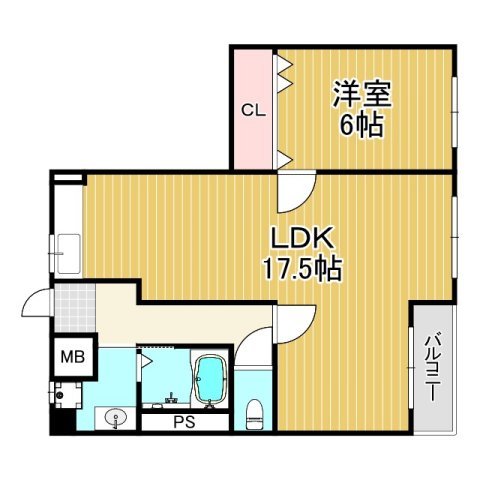 兵住グランドコート市役所前の間取り写真