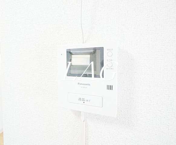 セキュリティ　モニター付きインターフォンです。