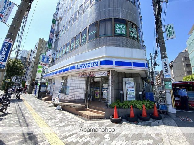 コンビニ　ローソン桃谷駅前店（コンビニ）まで452m