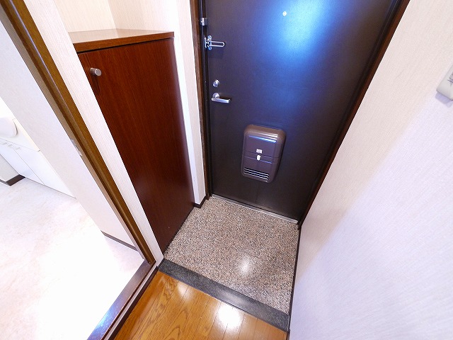 玄関　明るい玄関です