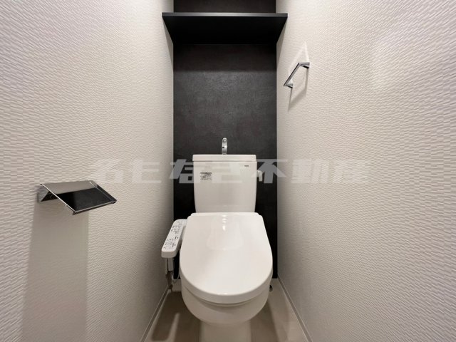 トイレ　ゆったりとした空間のトイレです