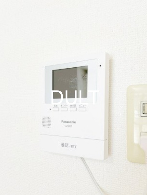 セキュリティ　モニター付きインターホンです。