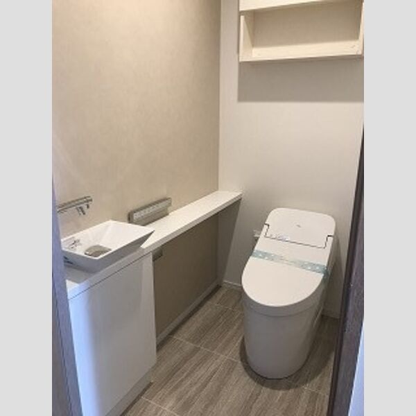 HARUMI FLAG PARK VILLAGE A棟のトイレ写真