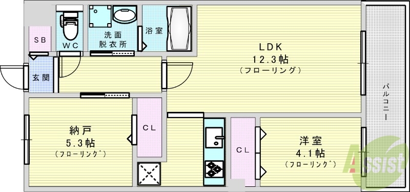 ラ ルーチェの間取り写真