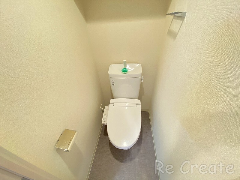 プレサンス谷町九丁目駅前のトイレ写真