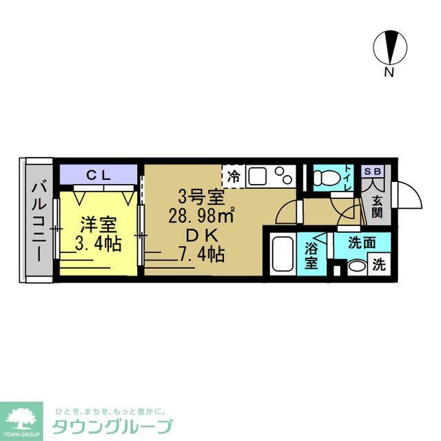 ルミナ南流山の間取り写真