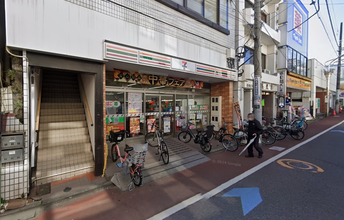 コンビニ　セブンイレブン　杉並井荻店（コンビニ）まで392m