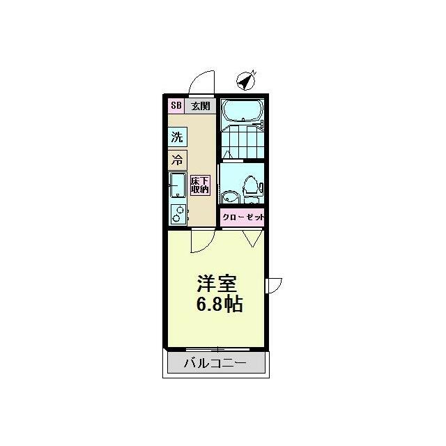 AKマンションVIIの間取り写真