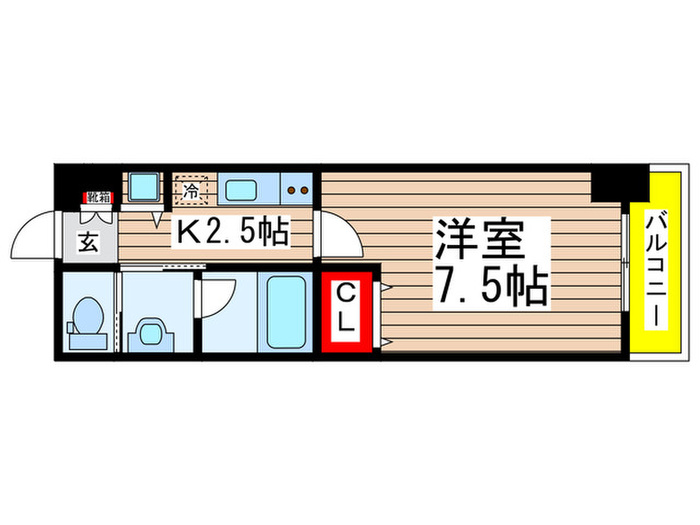 BPRレジデンス船橋の間取り写真