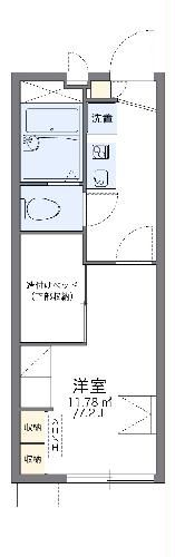 レオパレスプルケリマの間取り写真