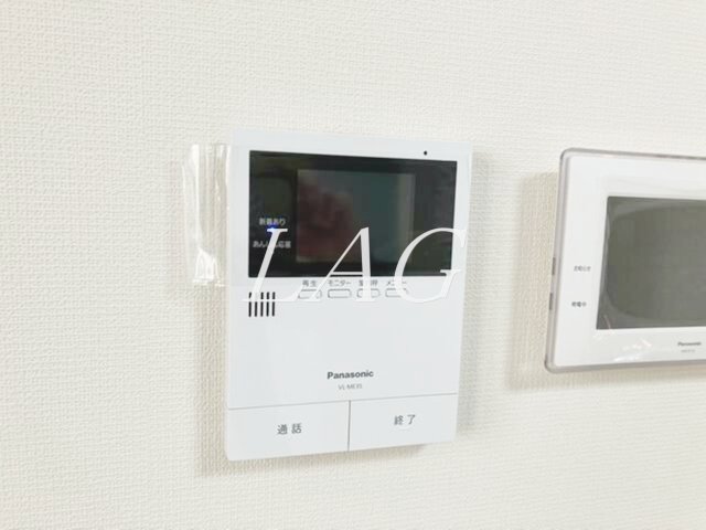 セキュリティ　モニター付きインターフォンです。