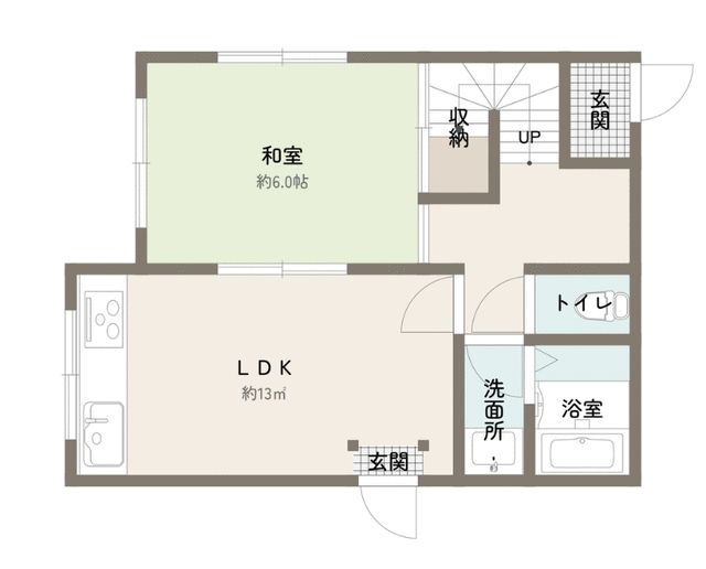 リフォームプラン設定可能 世田谷代田貸戸建の間取り写真