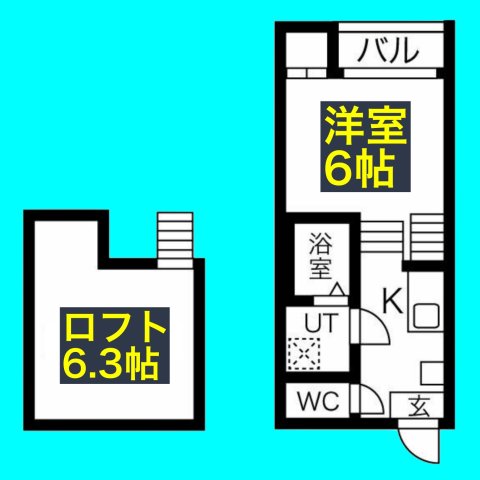 フォルトゥーナ中村の間取り写真