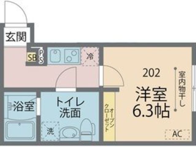 カインドネス海老名の間取り写真