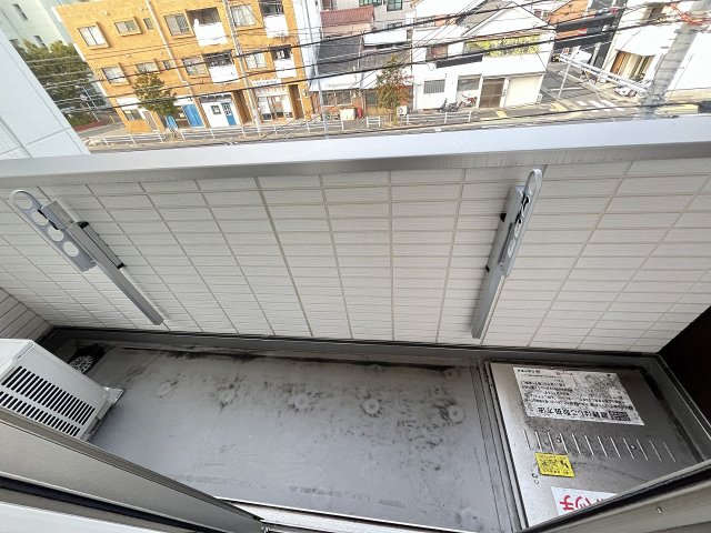 バルコニー　落ち着いた時間を過ごせるバルコニーです