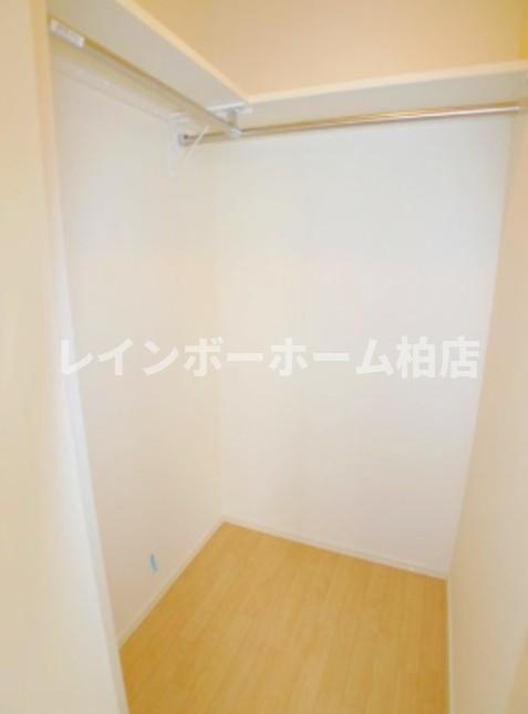 収納　収納のためのスペースです