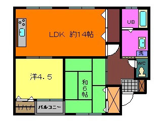 パークサイドアメニティの間取り