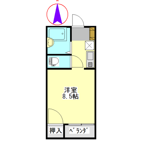 ＳＫＹＲＯＣＫＥＴIIの間取り