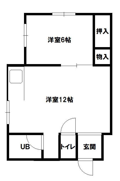 ハイツ小倉の間取り