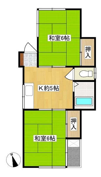 平澤ハイツの間取り