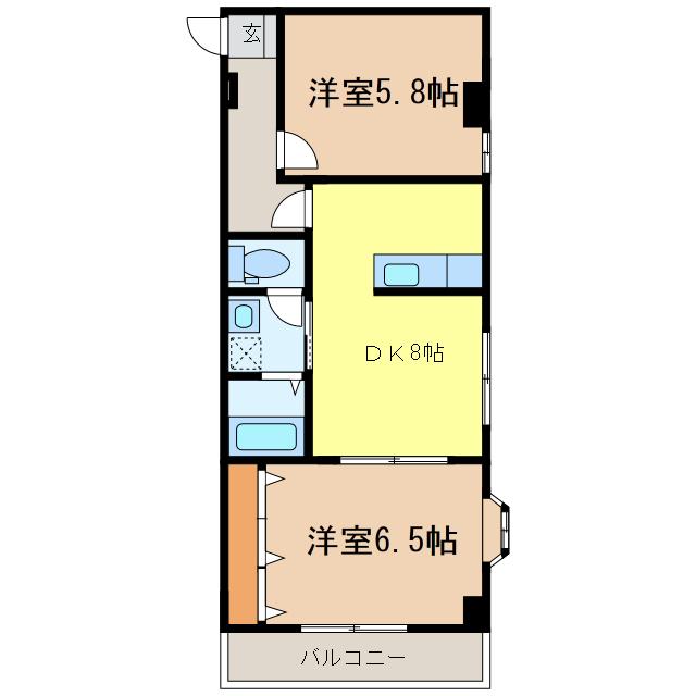 プログレスIIの間取り