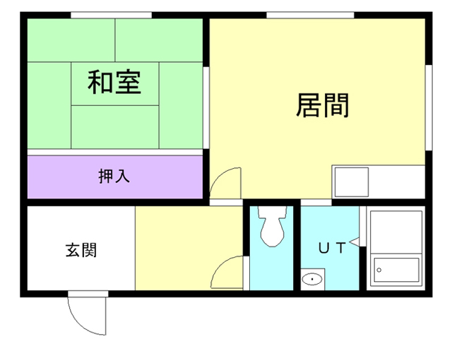 ハイツＹＭＳの間取り