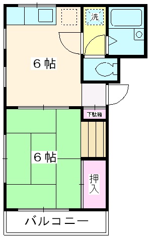 朝霞市本町のマンションの間取り