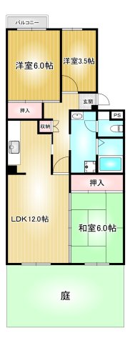 名古屋市千種区茶屋が坂のマンションの間取り