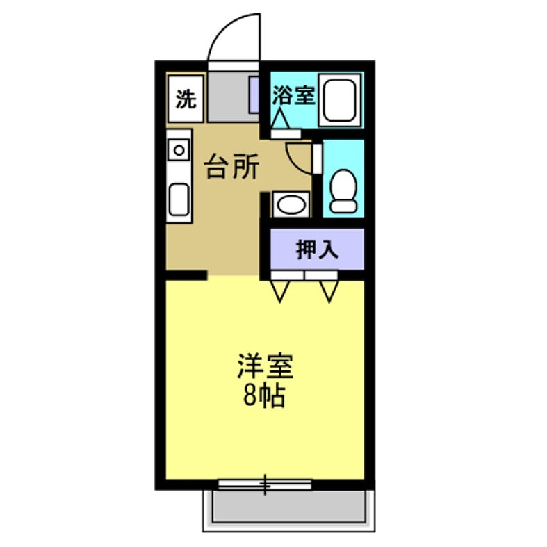 サンライフ豊成の間取り