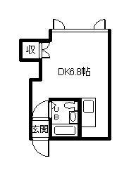 ステュディオ１・５の間取り