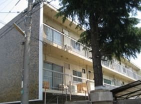 岡山市中区小橋町のマンションの建物外観
