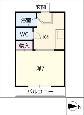 幸川ハイネスの間取り