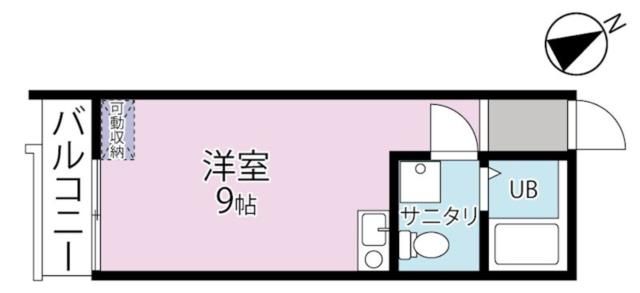 神奈川県相模原市中央区すすきの町（アパート）の賃貸物件の間取り