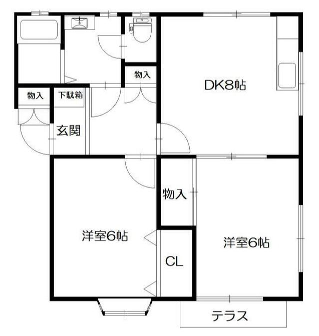 リヴェール鵠沼の間取り