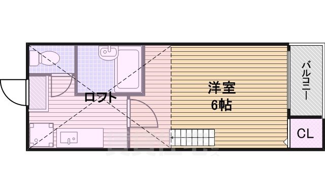 Loft4千種の間取り