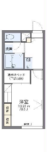 レオパレスあつべつの間取り