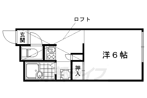 レオパレスＡＬＴＡIの間取り