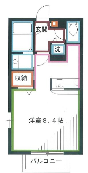 ネオアージュ吉祥寺の間取り