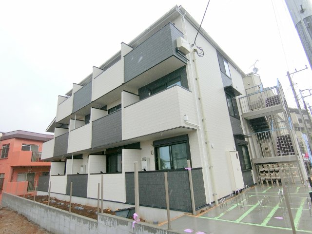 大田区上池台のアパートの建物外観