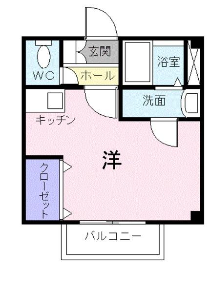 シャン．ド．フルールの間取り