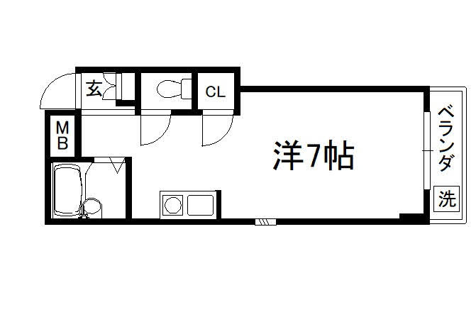 モナクヴィラウエバの間取り