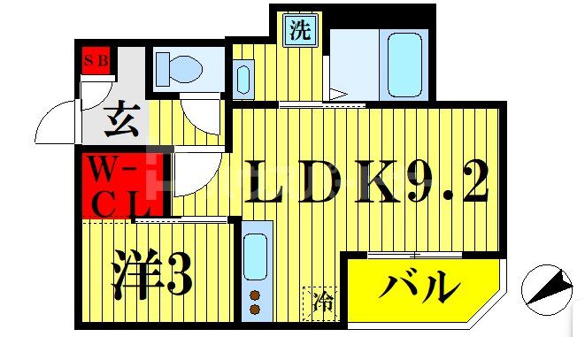 【さいたま市北区土呂町のアパートの間取り】