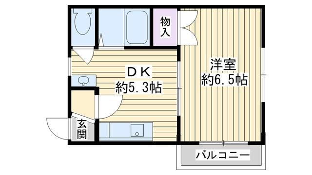 ベルネージュの間取り