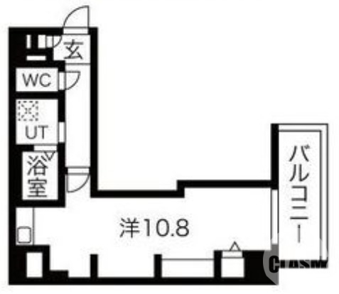 堺市堺区神明町西のマンションの間取り