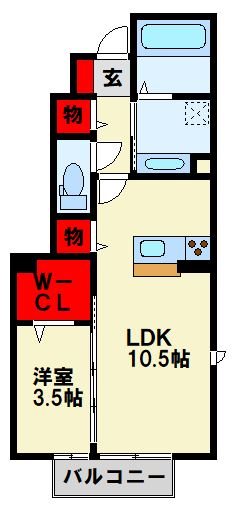 プレステージの間取り