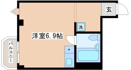 【神戸市垂水区瑞ケ丘のマンションの間取り】